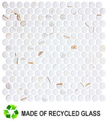 GT Glass Carolina Dots Gilded Vogue CAR-2011